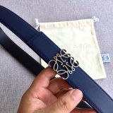 Loewe Top Quality Fashion Anagram 3.2CM Width Replicas Belts