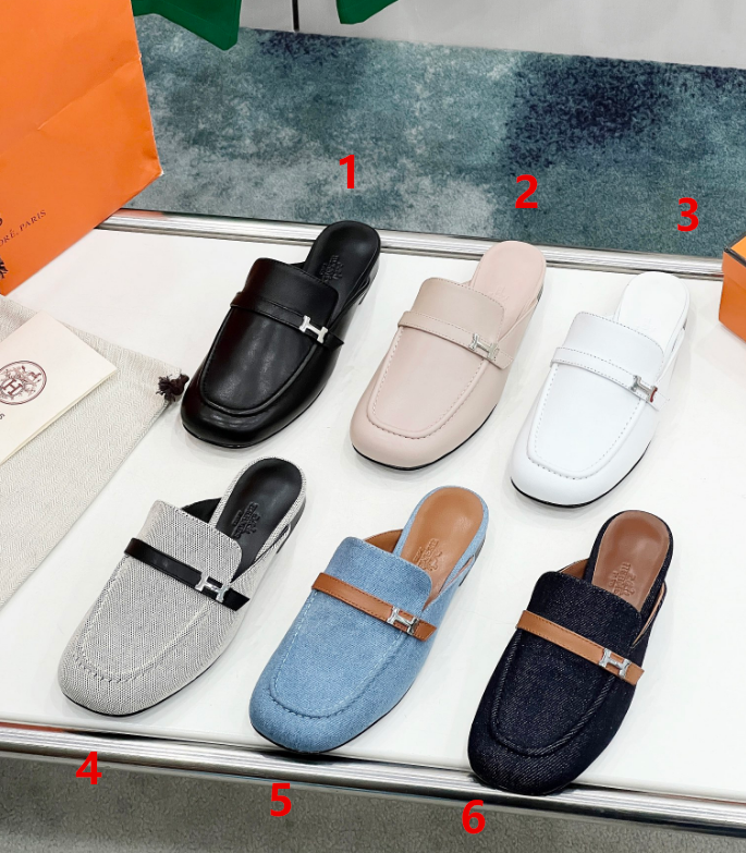 Best hermes Fashion Mule slippers Wholesale